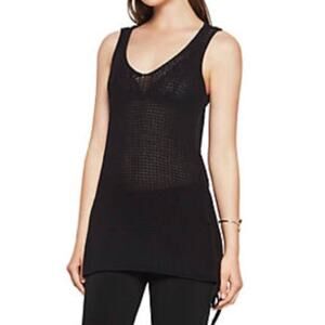 NWT BCBGeneration Black Knit Sleeveless‎ Tunic Top
